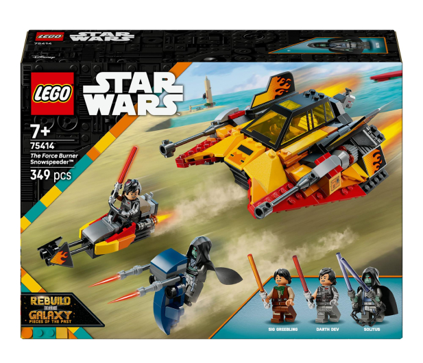 LEGO Star Wars 75414 Płomienny śmigacz śnieżny - 1331717 - zdjęcie
